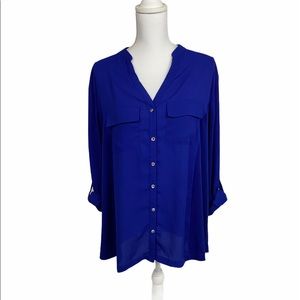 Peter Nygard Button Up Blouse